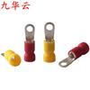 Terminal de cable de cobre Jiuhuanyun RVE1.25-6 de fácil entrada RVE2-5S redondo preaislado terminal de cableado de presión en frío
