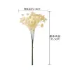 Flor de Pelo con Garra de Nueve Puntas Hierba Artificial Flores Artificiales Fabricante Flores Falsas Plantas Verdes Venta al por Mayor Decoración de Bodas Manualidades Estilo Ins Transfronterizo