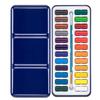 Cross-border Supply Xile Solid Aquarela Pigmento Iniciante Aquarela Pigmento Set Blue Iron Box Crianças Sketch Aquarela