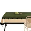 Alfombrilla para Mesa de Café Retro de Lujo Ligero Estilo Medieval, Alfombrilla Protectora para Cubierta de Mesa, Mantel, Impermeable, Resistente al Aceite, Mantel sin Lavar
