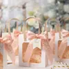 Bolsa de Regalo para el Día de la Mujer, Bolsa de Regalo Pequeña para Souvenir, Caja de Empaque para Regalo de Cumpleaños, Bolsa de Regalo Transparente con Asa