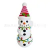 Ventas Directas de Fábrica Adornos Navideños de Muñeco de Nieve Plástico Soplado Decoraciones de Escritorio Hogar Festividades