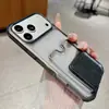 Novo modelo adequado para Apple 18 Pro Max, capa de celular TPU transparente com glitter, porta-cartão para iPhone 17, suporte para carro 16