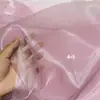 Tela de organza transparente fina suave ropa vestido falda de tul cortina de gasa tela de fondo de boda hilo de hadas hecho a mano