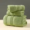 Juego de Toallas de Algodón Puro para Regalo de Comercio Exterior 32 Hilos Color Dopamina Toalla Cuadrada Toalla Gruesa Absorbente Toalla de Baño Logo Personalizado