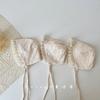 Bonito Sombrero de Corte de Encaje para Bebé Niña Primavera y Otoño Sombrero Fino para Bebé Protección Solar y Sombrilla Niña de Pocos Meses Sombrero de Princesa
