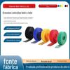 Popular Venda Quente Transfronteiriça Corte Aleatório Laços Velcro Costas com Costas Auto-Adesivos de Acabamento e Armazenamento com Logotipo Personalizado