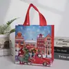 Série de Natal do Fabricante de Sacolas de TNT Pintadas, Mini Sacolas Pequenas Requintadas, Sacolas de Presente, Sacolas de Presente de Natal Prontas