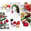 Adornos navideños transfronterizos 3/4cm24P con forma especial de galvanoplastia brillante traje de bola de Navidad colgante de decoración de árbol de Navidad