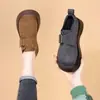 Zapatos tipo Birkenstock para mujer de suela gruesa, que aumentan la altura, colección otoño 2026, sin cordones, sandalias planas retro tipo Birkenstock, mocasines casuales
