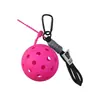 Chaveiro Cordão Pickleball Plástico Pe Bola Cordão de Nylon Leve Compacto Portátil Acessório da Moda Tendência
