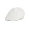 Gorra de Cuatro Estaciones para Mujer, Boina Versátil Artística Retro Transpirable de Algodón y Lino, Gorra de Periodista que Adelgaza el Rostro, Gorra de Pintor