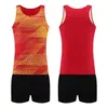 Nuevo Conjunto de Pista y Campo para Competición Sprint para Hombres y Mujeres, Uniforme Profesional de Competición, Chaleco Deportivo para Estudiantes, Traje de Entrenamiento de Pista y Campo, Personalizable