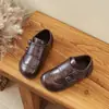 Mocasines de Moda 2026 Primavera y Otoño Nuevo Estilo Coreano Transpirables Zapatos Pequeños de Cuero para Niñas Zapatos Pequeños de Cuero Estilo Británico para Niños