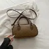 Bolso de mano con estampado retro, diseño clásico de bloques de color, bolso de hombro versátil, material de PU, adecuado para ir al trabajo, bolso tote, bolso cruzado de comercio exterior para mujer