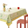 Mantel de Dibujos Animados, Impermeable al Aceite, Impermeable, Resistente al Calor, Nuevo Modelo 2025, Lujo Ligero, Sensación de Alta Gama, Salvamanteles para Mesa de Comedor, Uso en Hogar de Sala de Estar, Tela para Mesa de Café