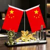 El Adorno de Escritorio Decoración de Oficina Kirin de Cristal de Rui Fu Lin es un regalo de alta gama y elegante para líderes y amigos en la ocasión de una inauguración de negocio.