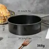 Forma de Bolo Antiaderente com Fundo Removível de 4 polegadas 6 polegadas 8 polegadas Aço Carbono Ferramenta de Assar Chiffon Mousse Forma Redonda para Bolo de Forno