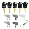 Conjunto de Chaves Carter Escavadeira Cat 5P8500 8398 Porta Elétrica Partida Trava de Potência Chave