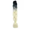 Trenzas Grandes de Fibra Sintética de Comercio Exterior, Trenzas de Colores, Peluca, Cabello para Trenzas Jumbo, Rastas Africanas, Cabello para Crochet