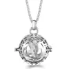 Pendente Vazado Flor Gota Mexicana Aromaterapia Corrente de Aço Titânio Diamante Difusor de Óleo Essencial Colar para Mulheres