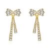 Novedad Pendientes de Lazo Moda Elegante Joyería para Orejas Coreano Nuevo Diseño de Moda Sentido de Diseño Joyería de Celebridades de Internet