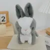Celebridade da Internet Desenho Animado Coelho Pingente Boneca Brinquedo de Pelúcia Coelho Branco Boneca de Pano Boneca Pequena Pingente de Mochila Mini