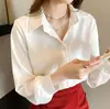 Camisa Blusa Nueva Moda Otoño/Invierno 2026 para Mujer Diseño Holgado Adelgazante Sentido de Diseño Versátil Capa Base para Vestir Mujer