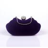Sirena Nuevo Super Suave Terciopelo Bolso de Cena Comercio Exterior Franela Set Diamante Bolso de Banquete Novia Mano Vestido de Noche Bolso de Mujer