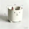 Maceta Pequeña de Cerámica Creativa para Suculentas Maceta Linda de Animales Maceta para Planta Suculenta Cactus Decoración de Escritorio Balcón