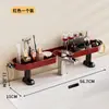 Estante Vertical Multifuncional para Grifo, Organizador de Baño sin Taladro para Almacenamiento Frontal de Lavabo y Espejo