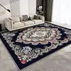 Alfombra base lavada de cachemir de imitación persa Amazon para sala de estar, alfombra de noche suave y apta para la piel, antideslizante, lavable a máquina, manta para sofá