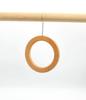 Tienda de ropa gancho en S anillo de madera de haya anillo anillo colgante gancho de madera maciza multifuncional anillo perchero para bufanda bufanda corbata