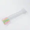 Acero Inoxidable 304 Mango de Nylon Cepillo para Popotes Cepillo para Popotes de Biberón Cepillo de Limpieza con Cerdas Suaves de Nylon en Espiral Empaquetado Individualmente