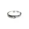 Anillo Versátil de Personalidad Plateado Galvanizado de Plata S999 de Alta Calidad para Mujer, Joyería de Anillo de Corona con Diamante de Seis Garras de Lujo Ligero