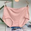 Ropa Interior para Mujer de Talla Grande Modal Grasa mm 90kg Calzones Transpirables de Cintura Media-Alta para Madres de Mediana Edad y Ancianas