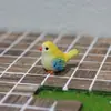 Mini Jaula de Pájaros de Hierro Hueca Adorno para Jardín Plantas Decoración DIY Accesorio de Simulación