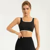 Sujetador Deportivo TATABLANOM de Cuello Cuadrado para Mujer con Acolchado Incorporado, a Prueba de Impactos, para Correr, Yoga, Fitness, Sujetador Tipo Chaleco, Espalda Bonita