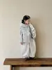 Traje de Dos Piezas de Algodón con Relleno para Niños 26 Nuevo de Invierno Versátil con Capucha Capa Base Calefactora Chaleco de Algodón Versátil para Niña