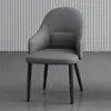 Silla ligera italiana respaldo de silla taburete nórdico silla de comedor simple lujo ligero hogar hotel mahjong restaurante respaldo al por mayor