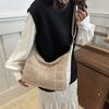 Bolsa Grande Estilo Coreano 2025 Nova Bolsa Transversal Casual para o Dia a Dia Bolsa de Compras Grande Capacidade Bolsa de Ombro Fashion Bolsa Tote Feminina