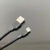 Promoção especial de fábrica linha de dados USB para celular preto linha de carregamento Android fio de 80cm fábrica a atacado