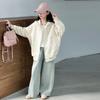 Sudadera de Otoño para Niñas 2025 Nueva Moda Estilo Coreano Chaqueta Bordada con Lazo para Niñas Mayores Transfronterizo