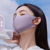 Mascarilla sin costuras con protección solar Upf50+ para primavera y verano, delgada, transpirable, resistente a los rayos UV, amigable con la piel, mascarilla facial refrescante con gancho para las orejas para protección