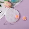 Molde creativo de silicona para dulces con forma de flor, accesorios de decoración para tartas de cumpleaños