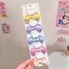 Goma para el pelo de dibujos animados de frutas de verano para niños y niñas, Cuerda para el pelo pequeña tipo 'chirrido', Accesorios para el pelo de alta elasticidad, Diadema