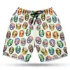 2026 Nuevos Shorts Deportivos Casuales para Hombre Impresos en 3D de Europa y América Transfronterizos Amazon Shorts de Playa de Moda