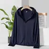 Ropa de Protección Solar U+ Verano para Mujer Protección UV Sensación de Hielo Ligera Transpirable Protección Solar para la Piel Chaqueta para Hombre Al por Mayor Exterior