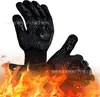 Guantes Retardantes de Llama, Resistentes al Fuego, Resistentes a Altas Temperaturas hasta 800 Grados, Para Barbacoa BBQ, Horno de Microondas, Horneado, Guantes de Silicona Aislantes del Calor Anti-Escaldaduras