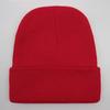 Gorro de punto resistente al frío con logotipo bordado para hombre y mujer, ideal para explosiones transfronterizas.